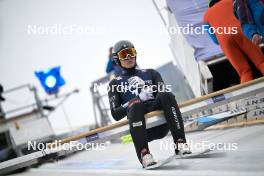23.02.2024, Oberstdorf, Germany (GER): Andrea Campregher (ITA) - FIS world cup ski jumping men, training, Oberstdorf (GER). www.nordicfocus.com. © Reichert/NordicFocus. Every downloaded picture is fee-liable