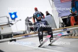 23.02.2024, Oberstdorf, Germany (GER): Artti Aigro (EST) - FIS world cup ski jumping men, training, Oberstdorf (GER). www.nordicfocus.com. © Reichert/NordicFocus. Every downloaded picture is fee-liable