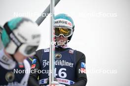 23.02.2024, Oberstdorf, Germany (GER): Michael Hayboeck (AUT) - FIS world cup ski jumping men, training, Oberstdorf (GER). www.nordicfocus.com. © Reichert/NordicFocus. Every downloaded picture is fee-liable