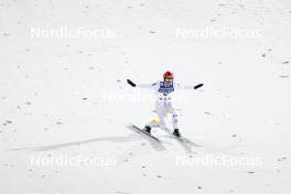 01.03.2024, Lahti, Finland (FIN): Manuel Fettner (AUT) - FIS world cup ski jumping men, individual HS130, Lahti (FIN). www.nordicfocus.com. © Modica/NordicFocus. Every downloaded picture is fee-liable.