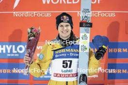 01.03.2024, Lahti, Finland (FIN): Andreas Wellinger (GER) - FIS world cup ski jumping men, individual HS130, Lahti (FIN). www.nordicfocus.com. © Modica/NordicFocus. Every downloaded picture is fee-liable.