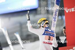 02.03.2024, Lahti, Finland (FIN): Kasperi Valto (FIN) - FIS world cup ski jumping men, team HS130, Lahti (FIN). www.nordicfocus.com. © Thibaut/NordicFocus. Every downloaded picture is fee-liable.