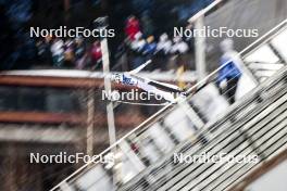 02.03.2024, Lahti, Finland (FIN): Lovro Kos (SLO) - FIS world cup ski jumping men, team HS130, Lahti (FIN). www.nordicfocus.com. © Modica/NordicFocus. Every downloaded picture is fee-liable.