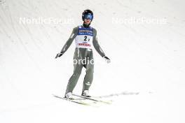 02.03.2024, Lahti, Finland (FIN): Andrew Urlaub (USA) - FIS world cup ski jumping men, team HS130, Lahti (FIN). www.nordicfocus.com. © Thibaut/NordicFocus. Every downloaded picture is fee-liable.