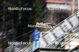 02.03.2024, Lahti, Finland (FIN): Stefan Kraft (AUT) - FIS world cup ski jumping men, team HS130, Lahti (FIN). www.nordicfocus.com. © Modica/NordicFocus. Every downloaded picture is fee-liable.
