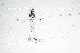 02.03.2024, Lahti, Finland (FIN): Zak Mogel (SLO) - FIS world cup ski jumping men, team HS130, Lahti (FIN). www.nordicfocus.com. © Thibaut/NordicFocus. Every downloaded picture is fee-liable.