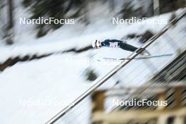 02.03.2024, Lahti, Finland (FIN): Erik Belshaw (USA) - FIS world cup ski jumping men, team HS130, Lahti (FIN). www.nordicfocus.com. © Modica/NordicFocus. Every downloaded picture is fee-liable.