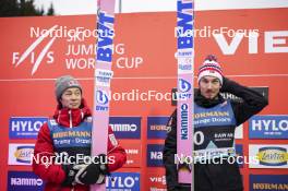 10.03.2024, Oslo, Norway (NOR): Ryoyu Kobayashi (JPN), Johann Andre Forfang (NOR), (l-r)  - FIS world cup ski jumping men, individual HS134, Oslo (NOR). www.nordicfocus.com. © Thibaut/NordicFocus. Every downloaded picture is fee-liable.