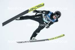 10.03.2024, Oslo, Norway (NOR): Tate Frantz (USA) - FIS world cup ski jumping men, individual HS134, Oslo (NOR). www.nordicfocus.com. © Modica/NordicFocus. Every downloaded picture is fee-liable.