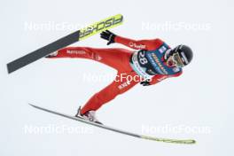 10.03.2024, Oslo, Norway (NOR): Gregor Deschwanden (SUI) - FIS world cup ski jumping men, individual HS134, Oslo (NOR). www.nordicfocus.com. © Modica/NordicFocus. Every downloaded picture is fee-liable.