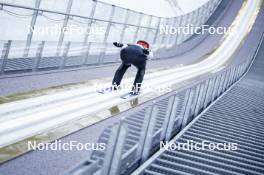12.03.2024, Trondheim, Norway (NOR): Stephan Leyhe (GER) - FIS world cup ski jumping men, individual HS100, Trondheim (NOR). www.nordicfocus.com. © Thibaut/NordicFocus. Every downloaded picture is fee-liable.