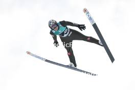 12.03.2024, Trondheim, Norway (NOR): Marius Lindvik (NOR) - FIS world cup ski jumping men, individual HS100, Trondheim (NOR). www.nordicfocus.com. © Thibaut/NordicFocus. Every downloaded picture is fee-liable.