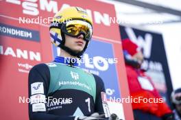 12.03.2024, Trondheim, Norway (NOR): Kasperi Valto (FIN) - FIS world cup ski jumping men, individual HS100, Trondheim (NOR). www.nordicfocus.com. © Thibaut/NordicFocus. Every downloaded picture is fee-liable.