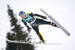 12.03.2024, Trondheim, Norway (NOR): Daniel Tschofenig (AUT) - FIS world cup ski jumping men, individual HS100, Trondheim (NOR). www.nordicfocus.com. © Thibaut/NordicFocus. Every downloaded picture is fee-liable.