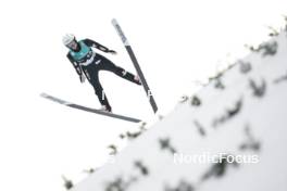 12.03.2024, Trondheim, Norway (NOR): Erik Belshaw (USA) - FIS world cup ski jumping men, individual HS100, Trondheim (NOR). www.nordicfocus.com. © Thibaut/NordicFocus. Every downloaded picture is fee-liable.