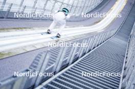 12.03.2024, Trondheim, Norway (NOR): Lovro Kos (SLO) - FIS world cup ski jumping men, individual HS100, Trondheim (NOR). www.nordicfocus.com. © Thibaut/NordicFocus. Every downloaded picture is fee-liable.