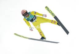 12.03.2024, Trondheim, Norway (NOR): Jan Hoerl (AUT) - FIS world cup ski jumping men, individual HS100, Trondheim (NOR). www.nordicfocus.com. © Thibaut/NordicFocus. Every downloaded picture is fee-liable.