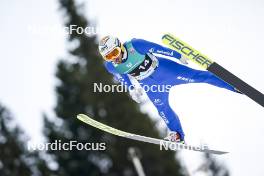 12.03.2024, Trondheim, Norway (NOR): Killian Peier (SUI) - FIS world cup ski jumping men, individual HS100, Trondheim (NOR). www.nordicfocus.com. © Thibaut/NordicFocus. Every downloaded picture is fee-liable.