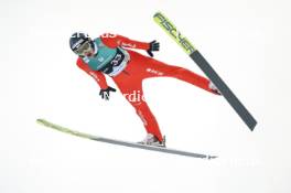 12.03.2024, Trondheim, Norway (NOR): Gregor Deschwanden (SUI) - FIS world cup ski jumping men, individual HS100, Trondheim (NOR). www.nordicfocus.com. © Thibaut/NordicFocus. Every downloaded picture is fee-liable.