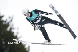 12.03.2024, Trondheim, Norway (NOR): Erik Belshaw (USA) - FIS world cup ski jumping men, individual HS100, Trondheim (NOR). www.nordicfocus.com. © Thibaut/NordicFocus. Every downloaded picture is fee-liable.