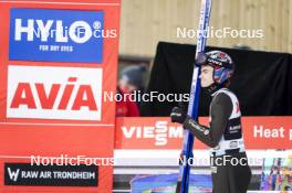 13.03.2024, Trondheim, Norway (NOR): Marius Lindvik (NOR) - FIS world cup ski jumping men, individual HS140, Trondheim (NOR). www.nordicfocus.com. © Thibaut/NordicFocus. Every downloaded picture is fee-liable.