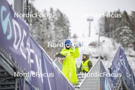 16.03.2024, Vikersund, Norway (NOR): Yevhen Marusiak (UKR) - FIS world cup ski flying men, individual HS240, Vikersund (NOR). www.nordicfocus.com. © Authamayou/NordicFocus. Every downloaded picture is fee-liable.