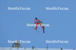 17.03.2024, Vikersund, Norway (NOR): Gregor Deschwanden (SUI) - FIS world cup ski flying men, individual HS240, Vikersund (NOR). www.nordicfocus.com. © Authamayou/NordicFocus. Every downloaded picture is fee-liable.