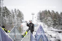16.03.2024, Vikersund, Norway (NOR): Timi Zajc (SLO) - FIS world cup ski flying men, individual HS240, Vikersund (NOR). www.nordicfocus.com. © Authamayou/NordicFocus. Every downloaded picture is fee-liable.