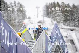 16.03.2024, Vikersund, Norway (NOR): Alex Insam (ITA) - FIS world cup ski flying men, individual HS240, Vikersund (NOR). www.nordicfocus.com. © Authamayou/NordicFocus. Every downloaded picture is fee-liable.