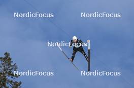 17.03.2024, Vikersund, Norway (NOR): Giovanni Bresadola (ITA) - FIS world cup ski flying men, individual HS240, Vikersund (NOR). www.nordicfocus.com. © Authamayou/NordicFocus. Every downloaded picture is fee-liable.