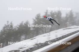 15.03.2024, Vikersund, Norway (NOR): Stephan Leyhe (GER) - FIS world cup ski flying men, training, Vikersund (NOR). www.nordicfocus.com. © Authamayou/NordicFocus. Every downloaded picture is fee-liable.