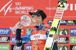 22.03.2024, Planica, Slovenia (SLO): Daniel Huber (AUT) - FIS world cup ski flying men, cups, Planica (SLO). www.nordicfocus.com. © Reichert/NordicFocus. Every downloaded picture is fee-liable.