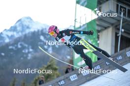 22.03.2024, Planica, Slovenia (SLO): Felix Hoffmann (GER) - FIS world cup ski flying men, individual HS240, Planica (SLO). www.nordicfocus.com. © Reichert/NordicFocus. Every downloaded picture is fee-liable.