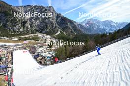 22.03.2024, Planica, Slovenia (SLO): feature: pre jumper, mountain view - FIS world cup ski flying men, individual HS240, Planica (SLO). www.nordicfocus.com. © Reichert/NordicFocus. Every downloaded picture is fee-liable.