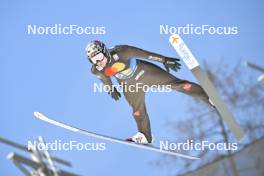 23.03.2024, Planica, Slovenia (SLO): Marius Lindvik (NOR) - FIS world cup ski flying men, team HS240, Planica (SLO). www.nordicfocus.com. © Reichert/NordicFocus. Every downloaded picture is fee-liable.