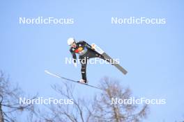 23.03.2024, Planica, Slovenia (SLO): Francesco Cecon (ITA) - FIS world cup ski flying men, team HS240, Planica (SLO). www.nordicfocus.com. © Reichert/NordicFocus. Every downloaded picture is fee-liable.