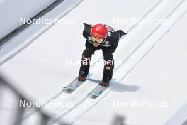 21.03.2024, Planica, Slovenia (SLO): Manuel Fettner (AUT) - FIS world cup ski flying men, training, Planica (SLO). www.nordicfocus.com. © Reichert/NordicFocus. Every downloaded picture is fee-liable.