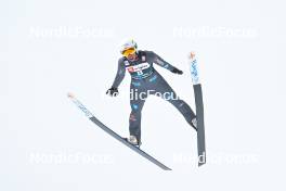 21.03.2024, Planica, Slovenia (SLO): Luca Roth (GER) - FIS world cup ski flying men, training, Planica (SLO). www.nordicfocus.com. © Reichert/NordicFocus. Every downloaded picture is fee-liable.