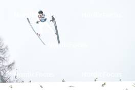 21.03.2024, Planica, Slovenia (SLO): Sergey Tkachenko (KAZ) - FIS world cup ski flying men, training, Planica (SLO). www.nordicfocus.com. © Reichert/NordicFocus. Every downloaded picture is fee-liable.
