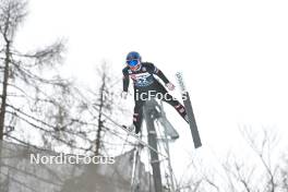 21.03.2024, Planica, Slovenia (SLO): Daniel Tschofenig (AUT) - FIS world cup ski flying men, training, Planica (SLO). www.nordicfocus.com. © Reichert/NordicFocus. Every downloaded picture is fee-liable.