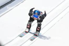 21.03.2024, Planica, Slovenia (SLO): Daniel Tschofenig (AUT) - FIS world cup ski flying men, training, Planica (SLO). www.nordicfocus.com. © Reichert/NordicFocus. Every downloaded picture is fee-liable.