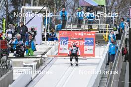 21.03.2024, Planica, Slovenia (SLO): Stephan Leyhe (GER) - FIS world cup ski flying men, training, Planica (SLO). www.nordicfocus.com. © Reichert/NordicFocus. Every downloaded picture is fee-liable.
