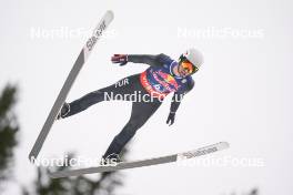 26.01.2024, Bad Mitterndorf, Germany (GER): Fatih Arda Ipcioglu (TUR) - FIS world championships ski flying men, individual HS235, Bad Mitterndorf (GER). www.nordicfocus.com. © Thibaut/NordicFocus. Every downloaded picture is fee-liable.