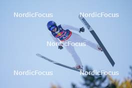 27.01.2024, Bad Mitterndorf, Germany (GER): Yevhen Marusiak (UKR) - FIS world championships ski flying men, individual HS235, Bad Mitterndorf (GER). www.nordicfocus.com. © Thibaut/NordicFocus. Every downloaded picture is fee-liable.