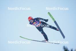 27.01.2024, Bad Mitterndorf, Germany (GER): Karl Geiger (GER) - FIS world championships ski flying men, individual HS235, Bad Mitterndorf (GER). www.nordicfocus.com. © Thibaut/NordicFocus. Every downloaded picture is fee-liable.