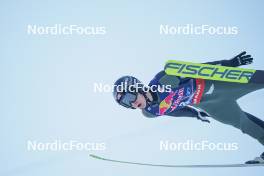 27.01.2024, Bad Mitterndorf, Germany (GER): Tate Frantz (USA) - FIS world championships ski flying men, individual HS235, Bad Mitterndorf (GER). www.nordicfocus.com. © Thibaut/NordicFocus. Every downloaded picture is fee-liable.