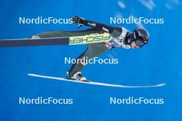 28.01.2024, Bad Mitterndorf, Germany (GER): Tate Frantz (USA) - FIS world championships ski flying men, team HS235, Bad Mitterndorf (GER). www.nordicfocus.com. © Thibaut/NordicFocus. Every downloaded picture is fee-liable.
