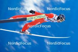28.01.2024, Bad Mitterndorf, Germany (GER): Gregor Deschwanden (SUI) - FIS world championships ski flying men, team HS235, Bad Mitterndorf (GER). www.nordicfocus.com. © Thibaut/NordicFocus. Every downloaded picture is fee-liable.