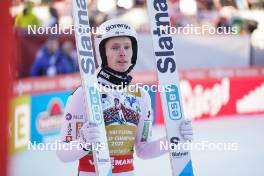 28.01.2024, Bad Mitterndorf, Germany (GER): Lovro Kos (SLO) - FIS world championships ski flying men, team HS235, Bad Mitterndorf (GER). www.nordicfocus.com. © Thibaut/NordicFocus. Every downloaded picture is fee-liable.