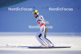 28.01.2024, Bad Mitterndorf, Germany (GER): Eetu Nousiainen (FIN) - FIS world championships ski flying men, team HS235, Bad Mitterndorf (GER). www.nordicfocus.com. © Thibaut/NordicFocus. Every downloaded picture is fee-liable.